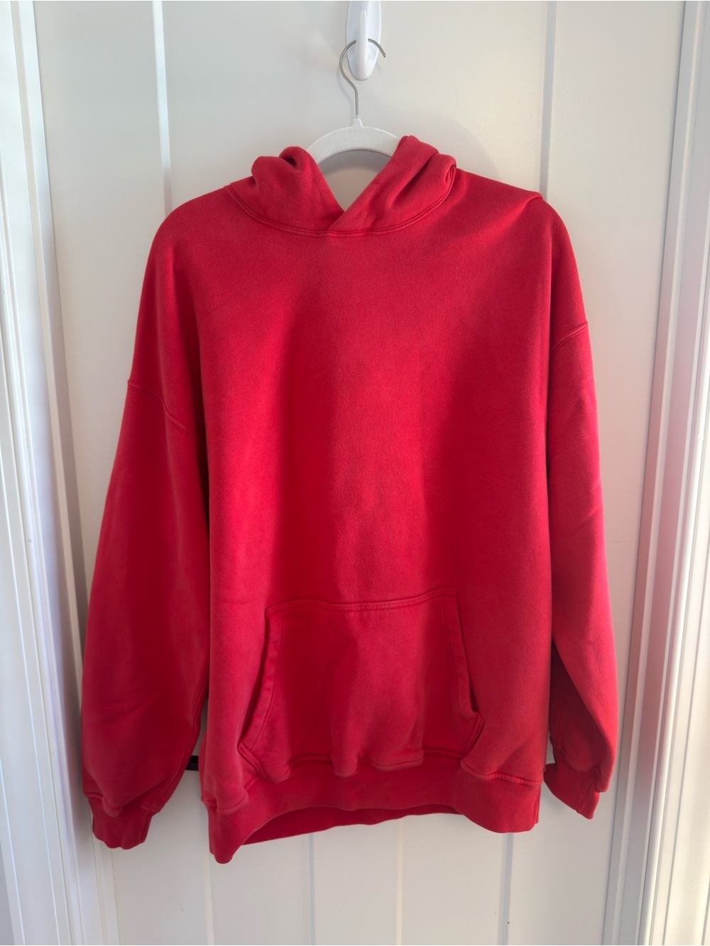 Abercrombie & Fitch Red Crewneck Hoodie